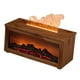thumbnail image 3 of Humidificador USB con difusor de aceites esenciales para chimenea realista Marrón claro, 3 of 9