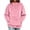 Pink Sweatshirts, variant on Jsaierl Women's Cute Pet Carrier Hoodies Fuzzy Fleece Warm Hooded Sweatshirt Travel Sweater Going Out Long Sleeve Tops Fall Fashion S-2XL