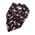 thumbnail image 5 of Bingfone Breast Cancer Awareness (2)-Washable Dog Scarf Triangle Adjustable Puppy Bandana Bib Handkerchief For Medium Large Dog Cat, 5 of 9