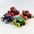 thumbnail image 2 of Fridja 4 Pack Monster Trucks Toys Pull Back Cars Toy for Toddler, Friction Powered Monster Truck ,Cars Birthday for Kids Boys and Girls, 2 of 11