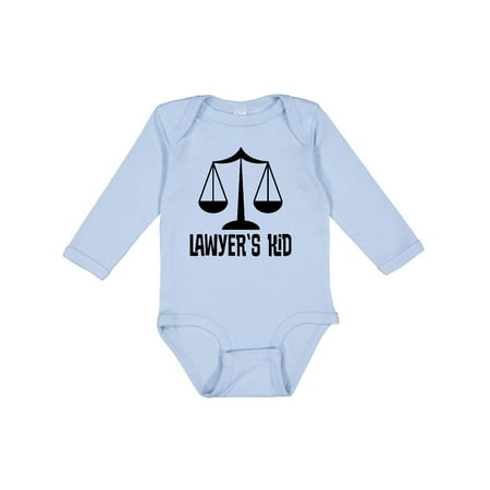 

Inktastic Lawyers Kid Boys or Girls Long Sleeve Baby Bodysuit