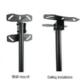 thumbnail image 4 of axGear Ceiling Mount TV Wall Mount Monitor Bracket Expendable Height Tilt Adjustable, 4 of 9