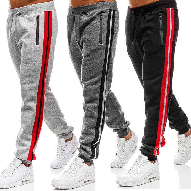 VonVonCo Mens New Leisure Tight Printed Trousers Fashion Comfortable Sports Pants M-3XL 