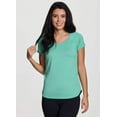 thumbnail image 5 of RBX Active Women's Space Dye Ultra Soft Stretch Short Sleeve Tee, 5 of 7
