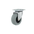 thumbnail image 1 of Richelieu Hardware 15010010501 Roulette-150 Roulette en Caoutchouc Gris Industriel-150-Swivel-1 31/32" Diamètre de Roue, 1 of 1