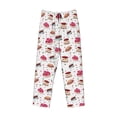 thumbnail image 4 of Xecao Birthday Cake Men's Straight Lounge Pajama Pants: The Ultimate in Comfortable Sleepwear, 4 of 9