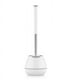 thumbnail image 1 of Juego de 2 escobilla de baño con soporte, escobilla de silicona para inodoro, kit de limpieza de baño con pinzas, color blanco, 1 of 5