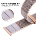 thumbnail image 2 of Recoppa Velcro Sport Solo Loop Straps Compatible with Apple Watch 41mm 40mm 38mm, Adjustable Nylon bands for iwatch Series SE 7 6 5 4 3 2 1 for Women Men, 2 of 3