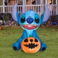 thumbnail image 2 of Decoración inflable de Halloween con puntadas aerodinámicas de 90 cm de altura, 2 of 4