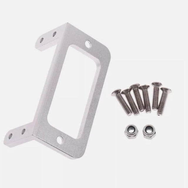 Soporte de Servo de dirección, accesorio resistente de bricolaje, pieza de repuesto, soporte de Servo de aleación de aluminio para barcos de juguete