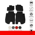 thumbnail image 2 of Ikon Motorsports Compatible with 16-24 Honda HRV OE Factory Style Black Nylon Carpet Car Floor Mats Front Rear 4pcs 2016 2017 2018, 2 of 8