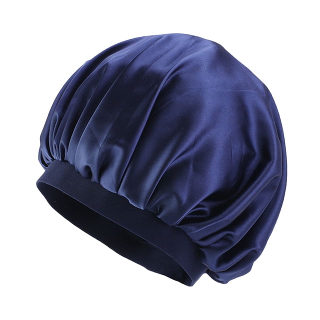 Sonducket Gorro para el pelo de ala ancha, bufanda para la cabeza de baño, gorro para dormir, gorro a la moda, turbantes, cubierta para la cabeza, Sombreros Color Azul Marino Sonducket AP008211-11