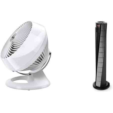 

660 Large Whole Room Air Circulator Fan with 4 Speeds and 90-Degree Tilt 660-Large White