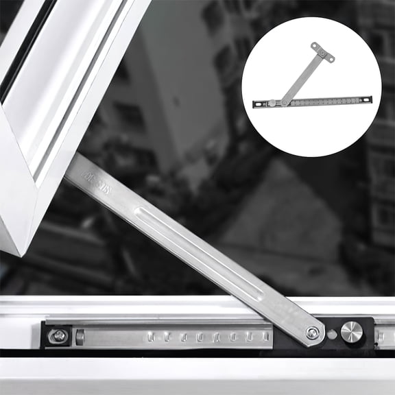 KONTONTY Limiting Stopper Steel Compact 2Pcs 8.06X0.51X0.16in