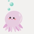 thumbnail image 2 of CafePress - Cute Pink Octopus - White Shot Glass, Unique and Funny Shot Glass, 2 of 2