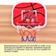 thumbnail image 3 of Tablero de baloncesto, mini tablero de baloncesto colgante ajustable para interiores, juguete, Mini tablero de baloncesto construido para el futuro, 3 of 8