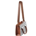 thumbnail image 6 of Purse Handle PU Leather Purse Strap Replacement Shoulder Bag Strap for Briefcase Brown, 6 of 8