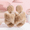 Champagne, variant on Women's Fluffy Slippers Soft Furry Cross Band Design Memory Foam Cushion Anti-Slip Indoor House Shoes Cozy Warm Slippers for Home Bathroom Kitchen