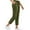 Beige, variant on Guluxicc Athletic Pants for Women Casual Stretch Gym Running Cargo Pants with Zipper Pockets Pull On Activewear