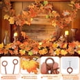 thumbnail image 3 of Set de 6 guirnaldas de otoño para decoración otoñal, 10,8 m, para hogar y fiestas, 3 of 8