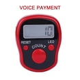 thumbnail image 4 of Random Color Finger Counter Digital LED Electronic Handheld Tally LED Electronic Handheld Tally Counter Clicker Finger Ring Golf Digit Stitch Marker, 4 of 9