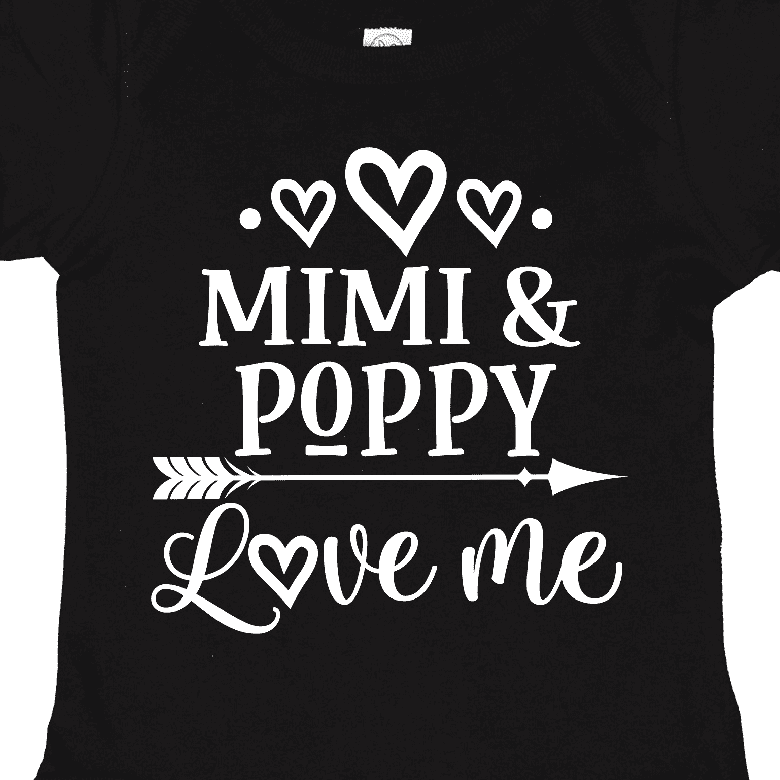 Inktastic Mimi and Poppy Love Me Baby Clothes Boys or Girls Baby Bodysuit