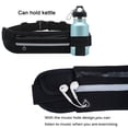 thumbnail image 5 of Midsumdr Slim Running Belt Bag Fanny Pack,Waist Pack Bag for Hiking Cycling Workout,Reflective Runners Belt Jogging Pocket Belt,Travelling Money Phone Holder for Running Gym Bag, 5 of 6