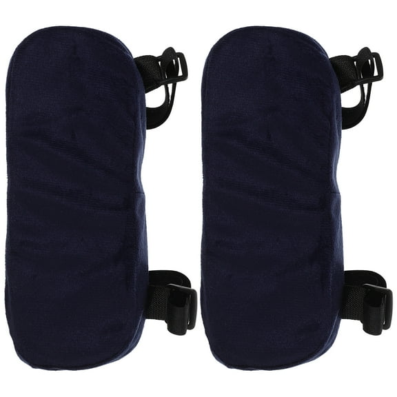 UPGRATOR Office Chair Armrest Replacement Pads Dark Blue 1 Pair 9X3.1X1.6In
