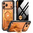 thumbnail image 1 of Funda TONGATE para iPhone 17 Pro 6.3" Naranja con Soporte Giratorio 360°, 1 of 9
