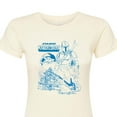 thumbnail image 3 of Star Wars - The Mandalorian Mando Sketchy  - Juniors Fitted Short Sleeve Graphic T-Shirt, 3 of 5