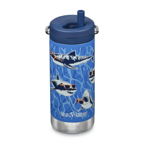 12oz TKWide Insulated Water Bottle with Twist Cap - Sharks in Shades