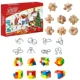 thumbnail image 4 of Calendario de Adviento de Navidad de 24 días, kit de juguetes antiestrés, juguetes blandos para apretar y aliviar el estrés, juguetes para niños con forma de árbol de Navidad, 4 of 5