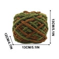 thumbnail image 2 of Wuztai Chunky Ice Yarn for Hand Weaving Projects, 5mm Thick Crochet Thread for Dolls Scarves, Multicolor DIY Knitting Wool Bundle, 2 of 5