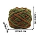 thumbnail image 2 of Hilo grueso Ice Bar tejido a mano para crochet y manualidades | Hilo acrílico grueso de 5 mm | 100 g, 325 m por madeja | Teñido en segmentos para bufandas, suéteres y muñecos amigurumi, 2 of 5