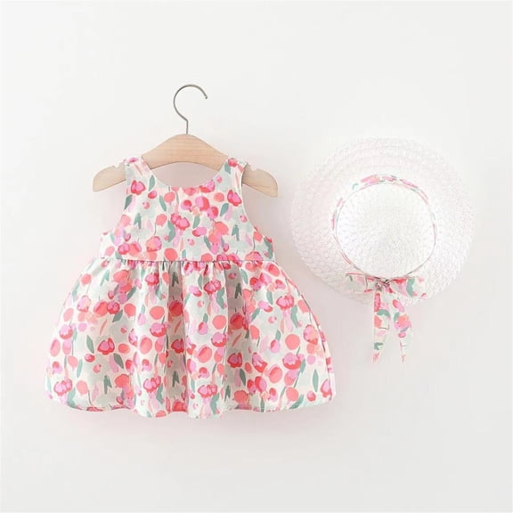 Vedolay Young Girl Dresses Girl's Elegant Halter Neck Floral Lace Hi-Lo Flower Girl Birthday Party Dress,RD1 6-12 Months