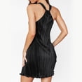 thumbnail image 4 of Fankiway Mode Femmes Été Casual Métal Sans Manches Licol Robe Femmes Plage Sundresses Grande Taille Femmes Robes Plage Robes pour Femmes, 4 of 6