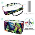 thumbnail image 4 of Frog Large Capacity Oxford Cloth Picnic Basket Reusable Laundry Bag Easter Basket Foldable Box, 4 of 7