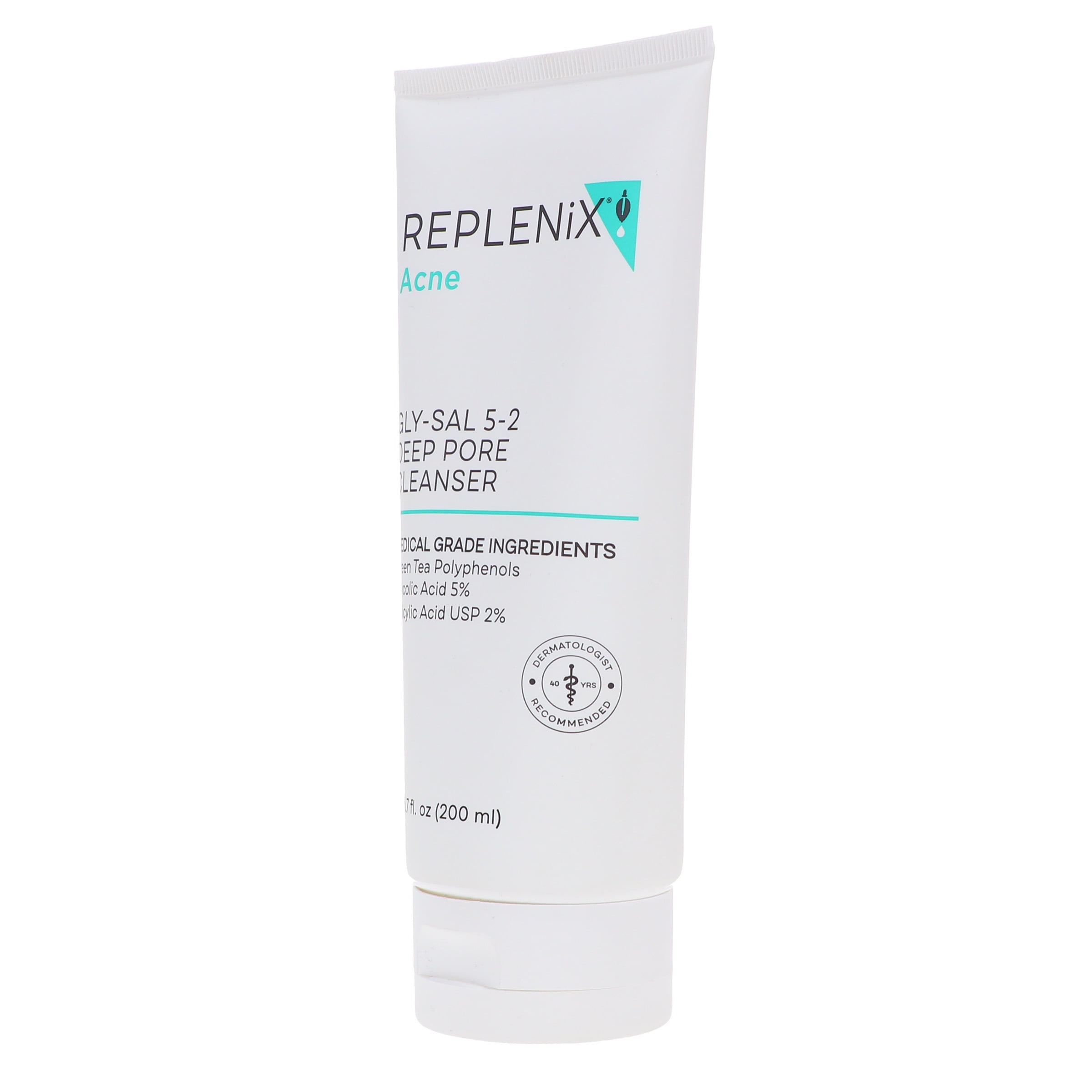 Replenix Gly/Sal 5-2 Facial Cleanser, Face Wash for Acne Prone Skin, 6.7 Oz