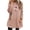 Pink, variant on Darzheoy Womens Tops Christmas Seamless Drop Shoulder Pullover Solid Color Graphic Round Neck Sweatshirts Trendy Printed Loose Long Sleeve Hoodless Blouses