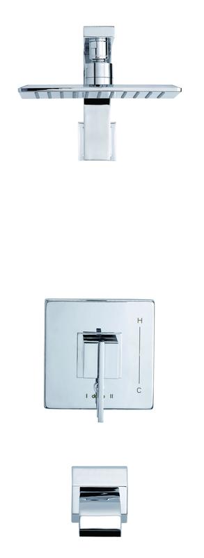 Danze D511044TC Sirius Tub and Shower Trim Kit with Cartridge, Chrome