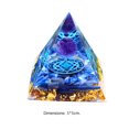 thumbnail image 3 of Orgonite Pyramid Healing Chakra Reiki Meditación Orgone Energy Generator Crafts Likrtyny Para estrenar, 3 of 6