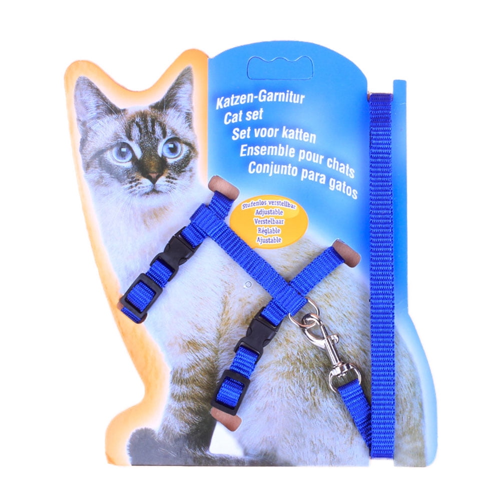  Cat  Harness And Leash Hot Sale 5 Colors Nylon Products For 