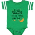 thumbnail image 3 of Inktastic I Love My Little Brother to the Moon and Back Boys or Girls Baby Bodysuit, 3 of 5