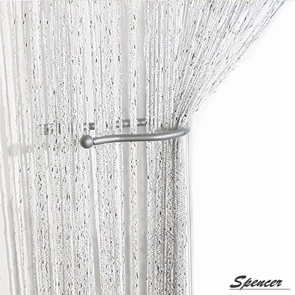 Spencer 1x2m Door String Curtain Drops Beads Wall Panel Fringe