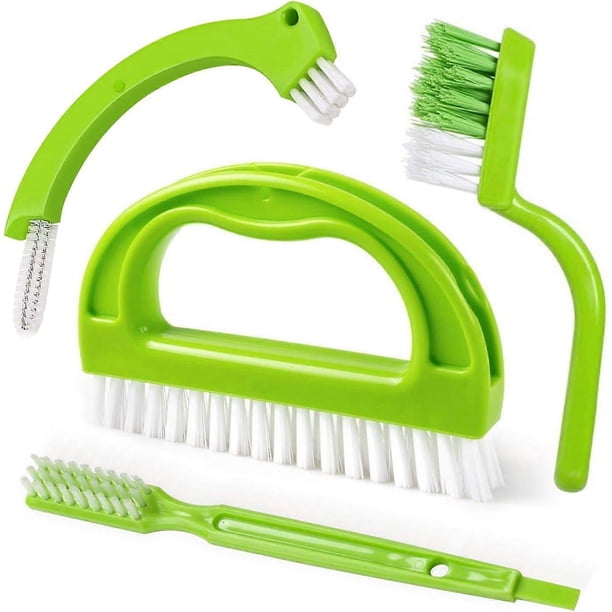 Grout Brushes (4 in 1) Tile Cleaner brush, Joint Scrubber for Deep Cleaning, Perfect for Bathroom & Kitchen & Tile Cleaning