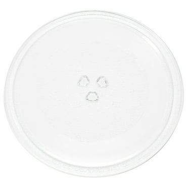 Replacement for MW8778W Microwave Glass Plate - Compatible with 203600 Microwave Glass Turntable Tray - 10" (255mm)