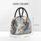 thumbnail image 2 of Fotbe Cool Cloud White Dragon Bolsa de Almuerzo con Estampado, Lonchera Aislada, Contenedor de Comida Reutilizable Tipo Cooler a Prueba de Fugas, 2 of 6