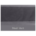 thumbnail image 5 of YYDSBNHH Stacking Chair Covers Outdoor - Water Resistant Polyester Patio Furniture Covers - 26W x 28D x 48H - UV Protection, Drawcord & Vents - Charcoal, 5 of 7