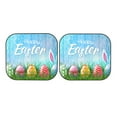 thumbnail image 4 of Picia Happy Easter 2 Piece Car Windshield Sun Shade Foldable | Foldable Sun Shield for Front Window Blocks UV Rays and Keeps Your Vehicle Cool-Medium, 4 of 7