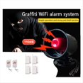thumbnail image 3 of 433Mhz Wireless Alarm Siren System for Home Security Burglar Alarm with Door Sensor Long Range Easy Installation US Plug, 3 of 8